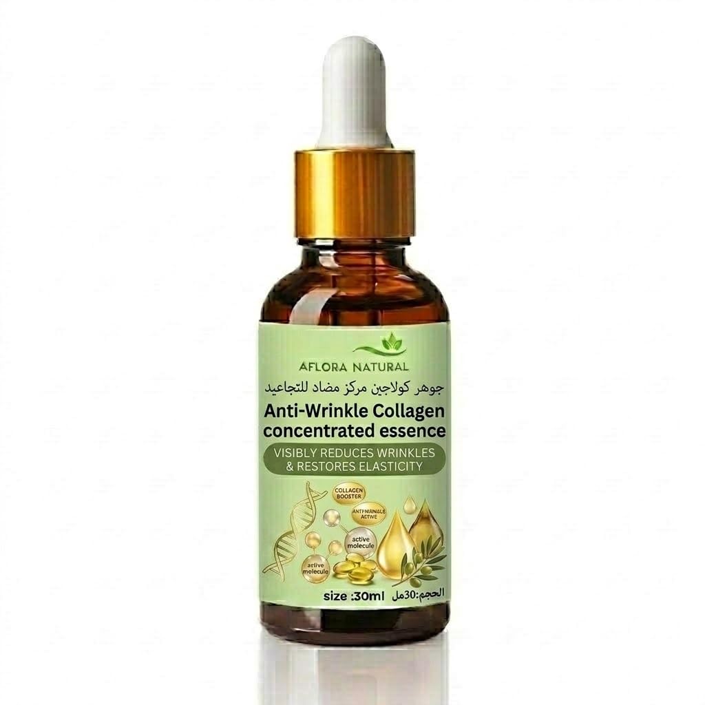51ly8GpGxVL.jpg AFLORA NATURALTopical Collagen Concentrated Essence, Face Drops, Reduces Fine Lines, Enhances Elasticity & Firmness, 30ml - Image 1