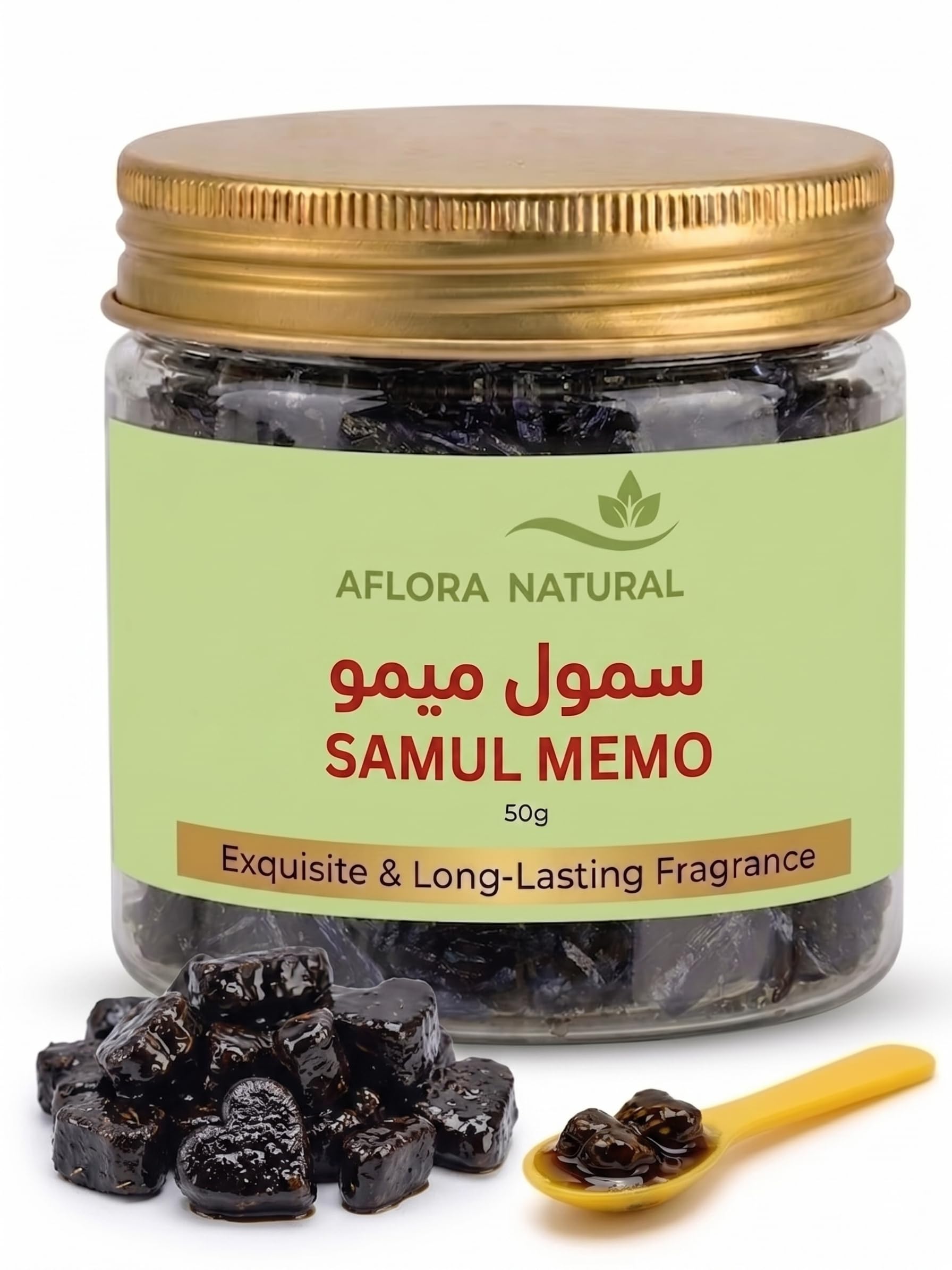 710m6XTOOgL.jpg AFLORA NATURAL
Samul Memo Infused Incense, Heart-Shaped Bakhoor Blend, Long-Lasting Home Fragrance, 50g Jar - Image 1