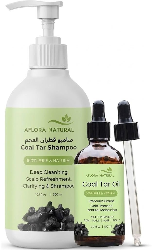 Complete Coal Tar Beauty Duo | Includes Clarifying Shampoo & Multi-Purpose Cosmetic Oil