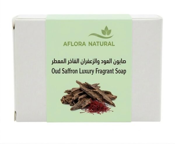 Oud Saffron Luxury Fragrant Soap Bar for Face & Body, 100g