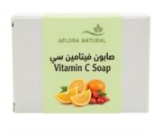 Aflora Natural Vitamin C Soap, Herbal Skin Cleansing Bar, Brightening & Revitalising, for Radiant and Youthful Skin, New Formula Plus