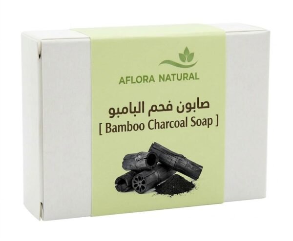 Bamboo Charcoal Soap, 1pc