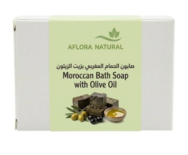 Moroccan Bath Soap with Olive Oil, 100g