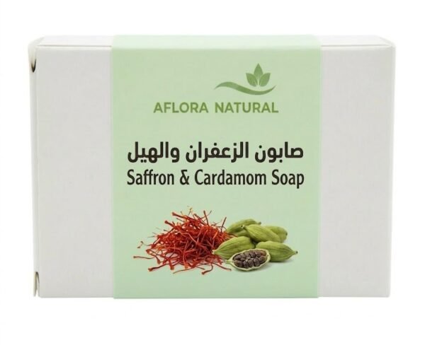 Saffron & Cardamom Beauty Soap, 1pc