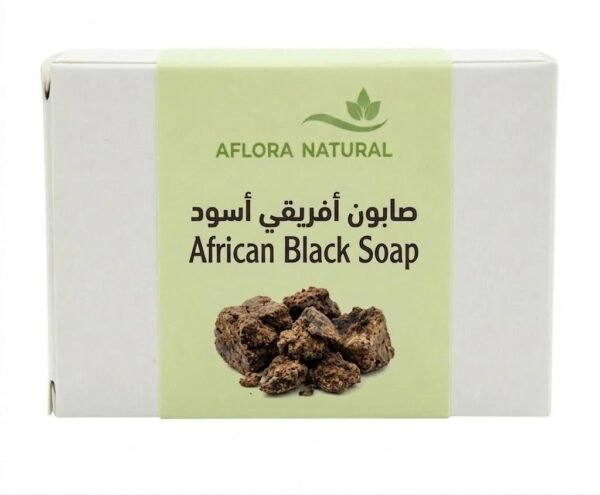 African Black Soap, Natural Traditional Cleansing Bar, Gentle Face and Body Soap