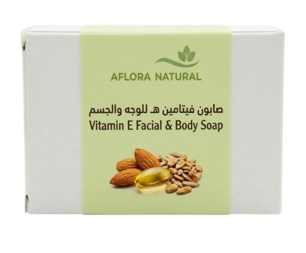 Vitamin E Facial and Body Soap Bar, 1pc