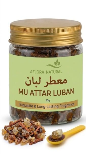 Mu Attar Luban Infused Resin Incense, 50g