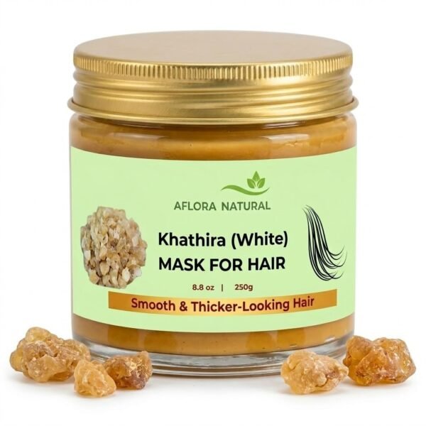 White Kathira Hair Mask, 200g
