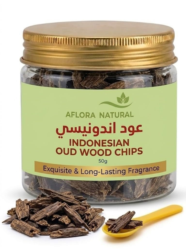 Premium Indonesian Oud Wood Chips, 50g