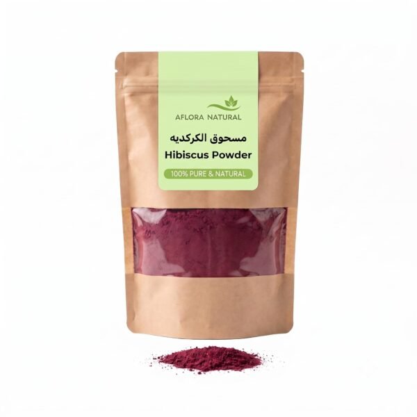 Hibiscus Powder, 100% Natural & Pure, Fine Texture for Hair & Skin, Chemical-Free, No Additives, Multipurpose Beauty Use, 50g, Resealable Pouch