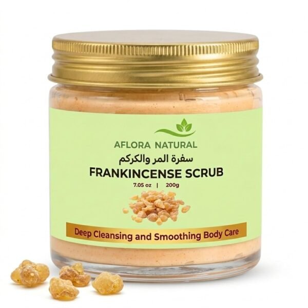 Frankincense Revitalizing Body Scrub, 200g