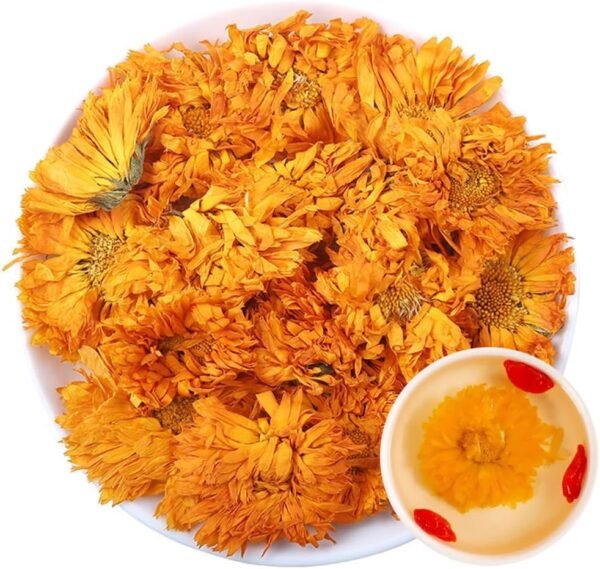 Calendula Flowers, 35g Loose Leaf, Natural Dried Marigold for Soap Making, DIY Beauty, Sachets, Fragrant Crafts