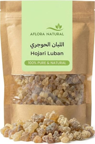 Hojari Luban, Premium Frankincense Resin Chunks, 100Gram