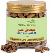 Oud Bill Amber Premium Agarwood Incense Wood Chips, 50g