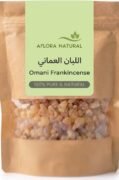 AFLORA NATURAL Omani Frankincense Resin (Boswellia Carterii) ? 100g (3.5 oz) | 100% Pure, Wild-Harvested Premium Luban | Natural Boswellia Tears for Skincare Applications, Creative DIY & Aromatherapy