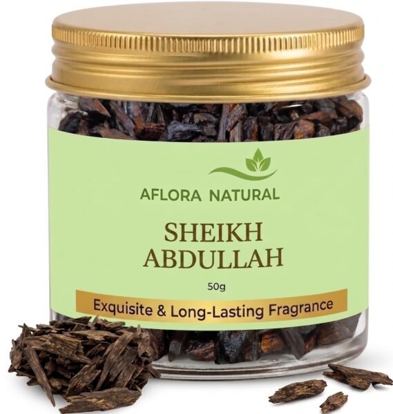 Sheikh Abdullah Premium Oud Wood Chips, 50g