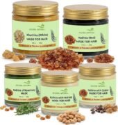 Complete Kathira Hair Mask Collection | Includes White Red Rosemary Mahleb & Castor Hair Masks
