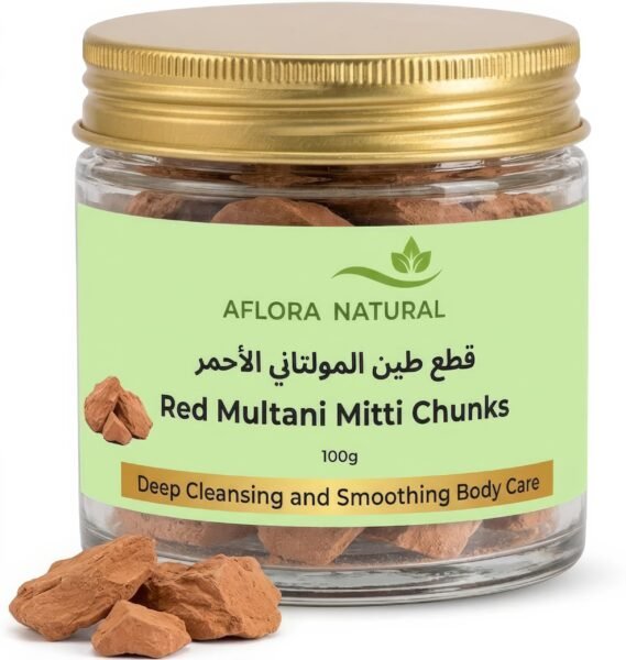 Red Multani Mitti Chunks, 100g